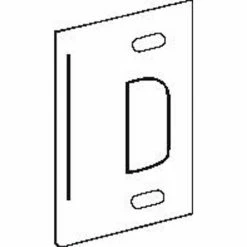 Coupon 🤩 Don-Jo Don Jo A 2 SS-SL Security Strike, 1-3/4"x3"-3/8, Silver 🧥 Coated - Pkg Qty 10 ✨