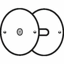 Outlet 🛒 Don-Jo Don Jo BF 161-PC Hole Filler Plate, 2-5/8"Dia, Prime 🧥 Coat - Pkg Qty 10 😉