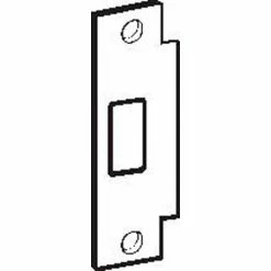 Discount ❤️ Don-Jo Don Jo BFD-2-SL, ANSI Strike Deadbolt For Hollow Metal Frame, 4-7/8"x1-1/4", Silver 🧥 Coated - Pkg Qty 10 🥰