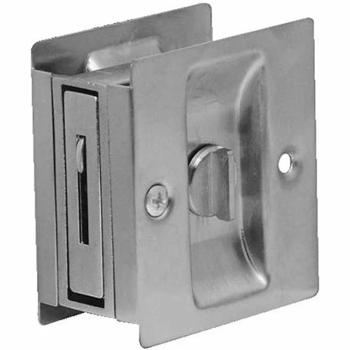 New π Don-Jo Don Jo PDL 101-613 Privacy Pocket Door Lock, 2-1/2"x2-3/4", Oil Rubbed Bronze - Pkg Qty 10 π 1 New π Don-Jo Don Jo PDL 101-613 Privacy Pocket Door Lock, 2-1/2"x2-3/4", Oil Rubbed Bronze - Pkg Qty 10 π