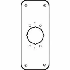 Outlet ❤️ Don-Jo Don Jo RP 13509 2-630 2 Remodeler Plate, 3-1/2"x9", .032 thick, Stainless Steel - Pkg Qty 10 ❤️