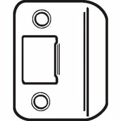 Coupon ✨ Don-Jo Don Jo ST 214 RC-DU Replacement Strike W/Radius Corner, 2-1/4"x1-1/4", Dura 🧥 Coated - Pkg Qty 10 ⭐