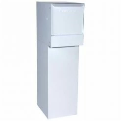 Deals 🧨 dVault Thru-Wall Package Drop Vault Plus DVWM0062SA w/Bottom Hold Rear Access - White 🛒