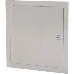 Cheap β¨ Elmdor Drywall Door Stainless Steel with Cyinder Lock, 16 ga π₯