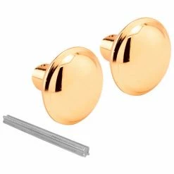 Best deal 💯 Prime-Line Products Prime-Line® Brass-Plated Victorian-Style Knob Set, E 2280 ⌛