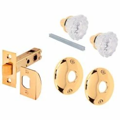 Buy ✨ Prime-Line Products Prime-Line® Glass Knob Passage Handle Set, E 2317 ✔️