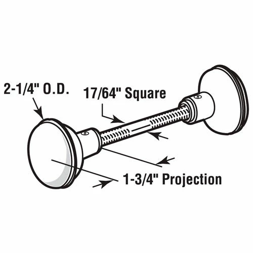 Wholesale 😀 Prime-Line Products Prime-Line® Classic Bronze Victorian-Style Knob Set, E 2499 🔥 2 Wholesale 😀 Prime-Line Products Prime-Line® Classic Bronze Victorian-Style Knob Set, E 2499 🔥 - Image 2