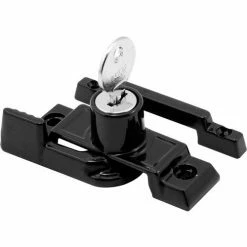 Best Sale π Prime-Line Products Prime Line F 2583 Window Sash Lock, Keyed Cam Action, Universal, Black Diecast π