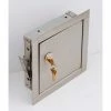 Discount ⭐ Elmdor Fire Rated, Insulated Prime 🧥 Coat Mortise Lock Prep, 18x18 ⌛