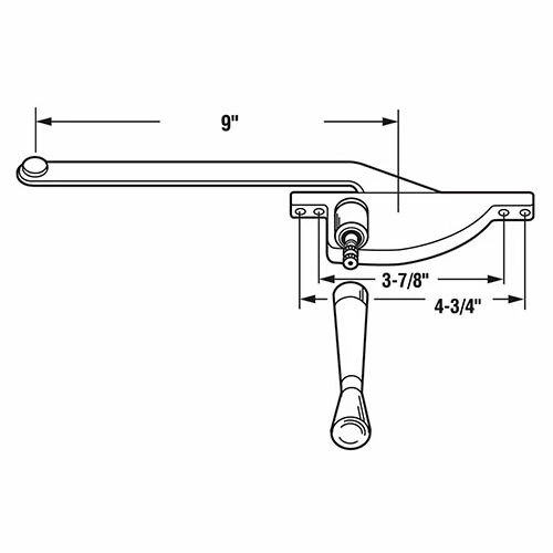 Coupon π€© Prime-Line Products Prime-Line H 3511 Casement Operator, 9" Teardrop Type, Right Hand, Bronze π 2 Coupon π€© Prime-Line Products Prime-Line H 3511 Casement Operator, 9" Teardrop Type, Right Hand, Bronze π - Image 2