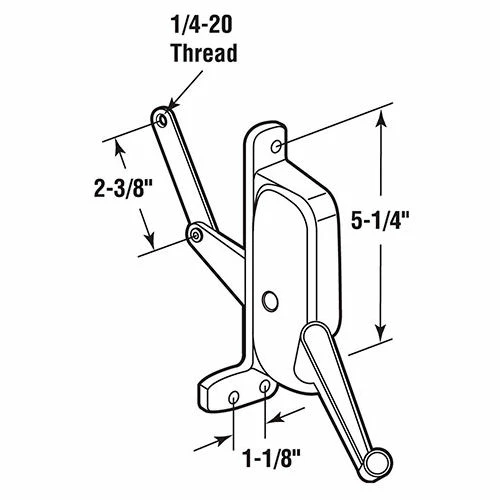 Cheapest π Prime-Line Products Prime-Line H 3668 Awning Window Operator, Right Hand, AIR CONTROL-KELLER βοΈ 2 Cheapest π Prime-Line Products Prime-Line H 3668 Awning Window Operator, Right Hand, AIR CONTROL-KELLER βοΈ - Image 2
