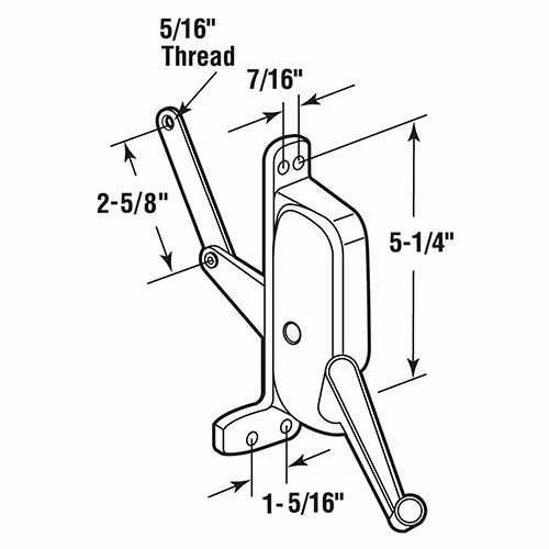 Top 10 π Prime-Line Products Prime-Line H 3670 Awning Window Operator, Right Hand, PAN AMERICAN π 2 Top 10 π Prime-Line Products Prime-Line H 3670 Awning Window Operator, Right Hand, PAN AMERICAN π - Image 2