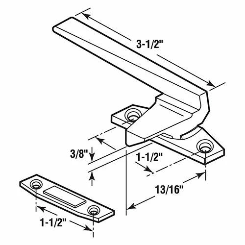 Best deal β Prime-Line Products Prime Line H 3820 Casement Locking Handle, Left Hand, Off-Set Base, White π₯° 2 Best deal β Prime-Line Products Prime Line H 3820 Casement Locking Handle, Left Hand, Off-Set Base, White π₯° - Image 2