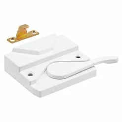 New 🥰 Prime-Line Products Prime Line H 3953 Sash Lock & Keeper, R.H., White 👏
