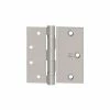 Best deal ✔️ Hager Companies Bb1173 Half Surface, Five Knuckle, Ball Bearing, Standard Weight Hinge 4.5" Us26d 🔥