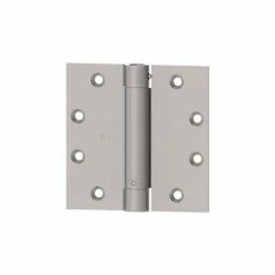 Deals 👍 Hager Full Mortise, Spring, Single Acting Hinge 1250 4.5" x 4.5" US26D 🥰