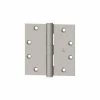 Best deal 🥰 Hager Companies 1279 Full Mortise, Five Knuckle, Plain Bearing, Standard Weight Hinge 3.5" X 3.5" Usp 🌟