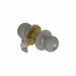 Best deal 🥰 Hager Companies 3540 Grade 2 Cylindrical Lock - Privacy 2-3/4" Us32d Apl Asa 🎉