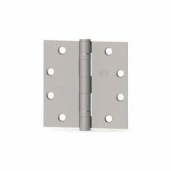 Coupon 🎉 Hager Ecco Full Mortise, Five Knuckle, Ball Bearing Hinge ECBB1100 4.5" x 4" US26D 👍