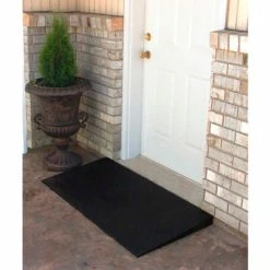 Cheap 😉 EZ-ACCESS® Transitions® Rubber Mat Threshold Ramp TMEM 2.5-1 - 24"L x 48"W - 850 Lb. Cap. 👍