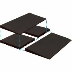 Budget 🤩 EZ-ACCESS® Transitions® Rubber Mat Threshold Risers TMEMR 2.25 - 24" x 24" - 850 Lb. Cap. 😉