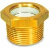 Buy 🥰 Brass Fluid Level Sight Glass w/o Reflector - R 1" Conical Thread - J.W. Winco 1CTK8 🎁