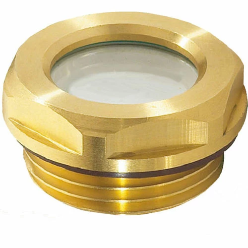 New ๐งจ Brass Fluid Level Sight Glass w/o Reflector - G 1/2" Pipe Thread - J.W. Winco 50GOD3/B โญ 1 New ๐งจ Brass Fluid Level Sight Glass w/o Reflector - G 1/2" Pipe Thread - J.W. Winco 50GOD3/B โญ