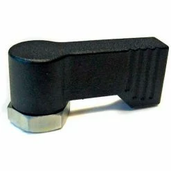 Coupon 🌟 J.W. Winco Zinc Die-Cast Stop Lock w/ Tap - Black 🌟