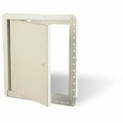 Cheap 🔔 Karp. Karp Inc. Drywall Recessed Door W/Factory Installed Drywall - Lock, 24"Wx24"H, RDWPD2424L 🎁