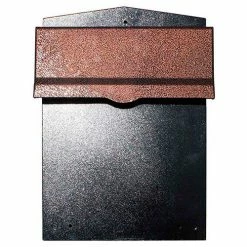 Best Sale 💯 QualArc Collection Mailbox W/Chute LIB-AC-LM6-810 Rear Access Wall Mount 11-1/2x14x16-1/2 Copper 🧨