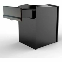 Coupon 🧨 QualArc Collection Mailbox With Chute LIB-BL-LM6-46 Rear Access Wall Mount 11-1/2x14x16-1/2 Black 🥰