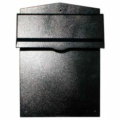 Discount 🔔 QualArc Collection Mailbox W/Chute LIB-BL-LM6-810 Rear Access Wall Mount 11-1/2x14x16-1/2 Black 😀