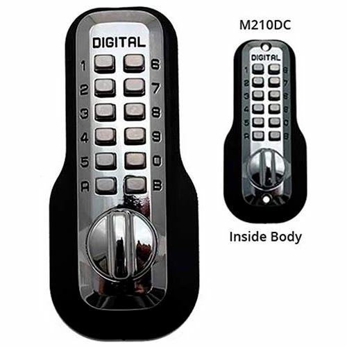 Promo π€© LockeyUSA Lockey Digital Door Lock M210 Mechanical Keyless Deadbolt Double Combination, Bright Chrome π₯ 1 Promo π€© LockeyUSA Lockey Digital Door Lock M210 Mechanical Keyless Deadbolt Double Combination, Bright Chrome π₯