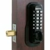 New ⭐ LockeyUSA Lockey Digital Door Lock M210 Mechanical Keyless Deadbolt, Jet Black 💯
