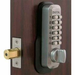 Outlet 🎁 LockeyUSA Lockey Digital Door Lock M210 Mechanical Keyless Deadbolt, Marine Grade 🎉