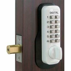 Outlet 🥰 LockeyUSA Lockey Digital Door Lock M210 Mechanical Keyless Deadbolt, White ❤️