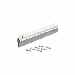 Best Pirce ✔️ M-D Building Products M-D Door Sweep Aluminum W/ Triple Fin Vinyl Seal, 05090, Silver, 36" 👍
