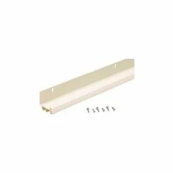 Coupon 😍 M-D Building Products M-D L-Shaped Replacement Door Bottom W/ Vinyl Fins, 43816, White, 36" 🎉
