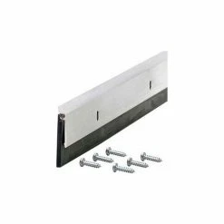 Outlet 😉 M-D Building Products M-D Commercial Grade Door Sweep W/EPDM Rubber Insert, 69604, Silver, 48" 🛒