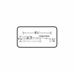 Deals 🌟 M-D Building Products M-D TH394 Adjustable Alum & Hardwood Sill - Inswing, 78600, 36", Silver ⭐