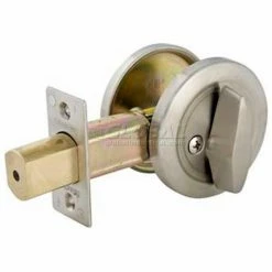 Best reviews of 👏 Master Lock® Commercial One-Sided Cylinder Deadbolt, Brushed Chrome 🔔