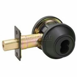 Best deal 🤩 Master Lock® Double Single Deadbolt, Interchangeable Core, Oil Rubbed Bronze 🥰