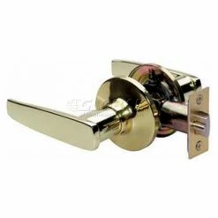 Budget ❤️ Master Lock® Straight Lever, Passage, Polished Brass 🧨