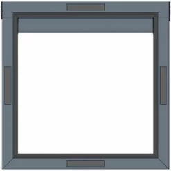 Brand new 🔥 Velo Privacy Screen Add-On PS-25G33GB For Air Louvers 24" x 32" Vision Lites 🎁 -Doors & Windows Sales Main4 2