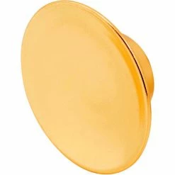 Best Pirce 🎁 Prime-Line Products Prime-Line N 6755 Bi-Fold Door Pull Knob with Screws, 1-3/4-Inch, Brass,(Pack of 2) ❤️