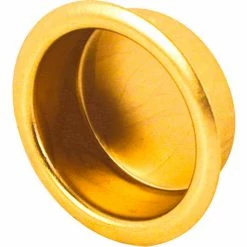 Best deal 😍 Prime-Line Products Prime-Line N 6846 Bypass Door Finger Pull, 3/4-Inch, Brass Plated,(Pack of 4) 😉