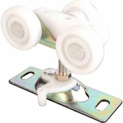 Coupon 💯 Prime-Line Products Prime-Line N 6847 Pocket Door Roller Assembly, 3/4", FLAT, Plastic Wheels on Steel Bracket, 2 Pack ✨