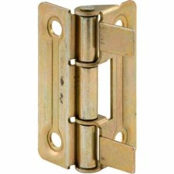 Wholesale 🥰 Prime-Line Products Prime-Line N 6936 Bi-Fold Door Hinge, Brass Plated,(Pack of 2) 🎉