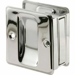New 😍 Prime-Line Products Prime-Line N 7085 Pocket Door Passage Pull, Chrome Plated 👍