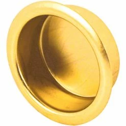 Best Pirce 🧨 Prime-Line Products Prime-Line N 7133 Door Finger Pull, 3/4-Inch Solid Brass,(Pack of 4) 💯